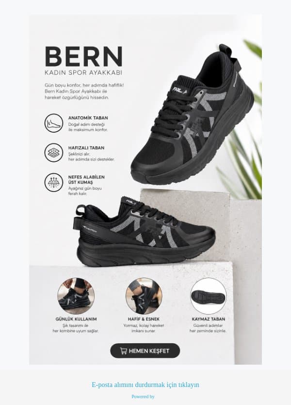 Bern Kadın Spor Ayakkabı | FORELLİ email from Forelli screenshot