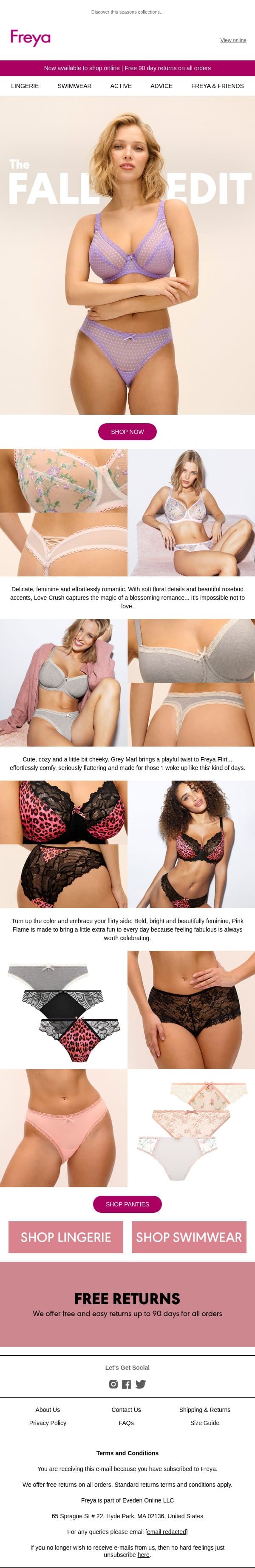 Fall For Freya✨👙 email from Freya screenshot
