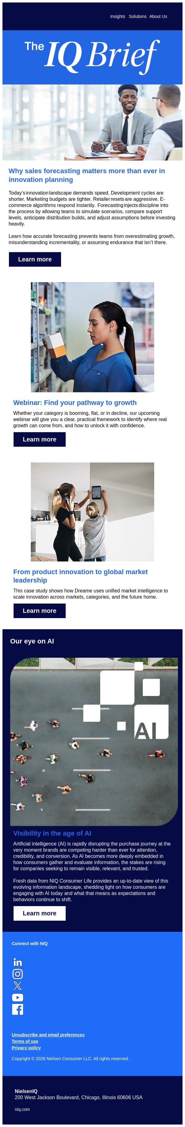 What best-in-class innovators do differently email from GfK screenshot