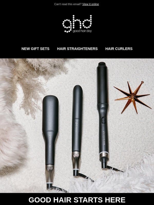 Give Them Perfect Hair: Shop ghd Gift Sets 🎁✨ email from GHD