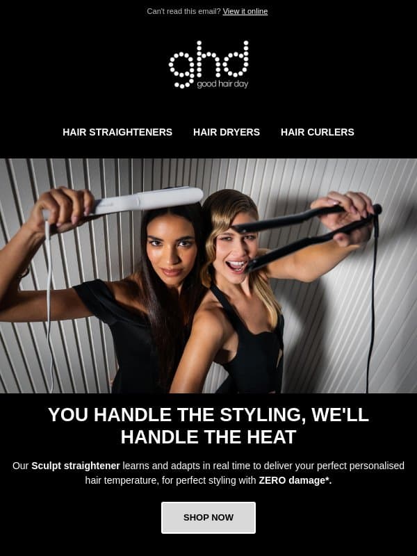 Sunday Times Style: "A Straightener From The Future" ✨ email from GHD