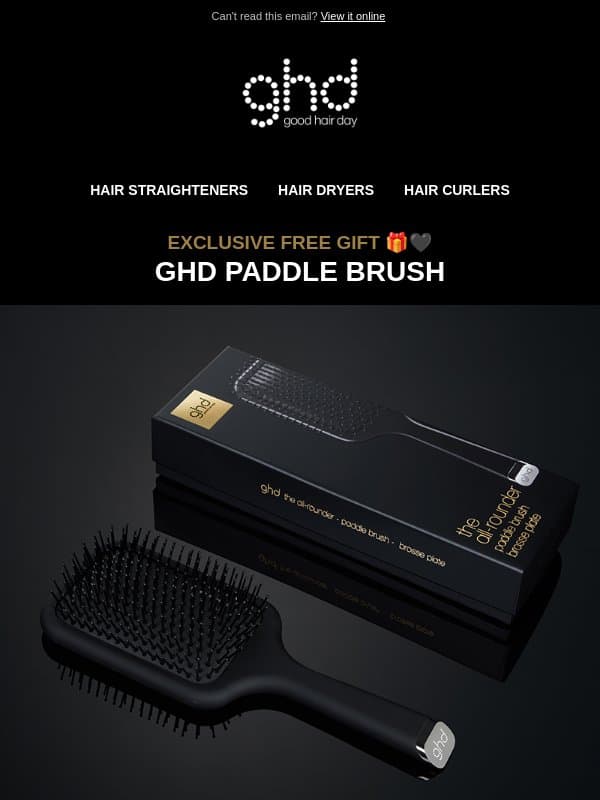 For The Lazy Girls: Meet Your New Hair Shortcut 💇🖤 email from GHD