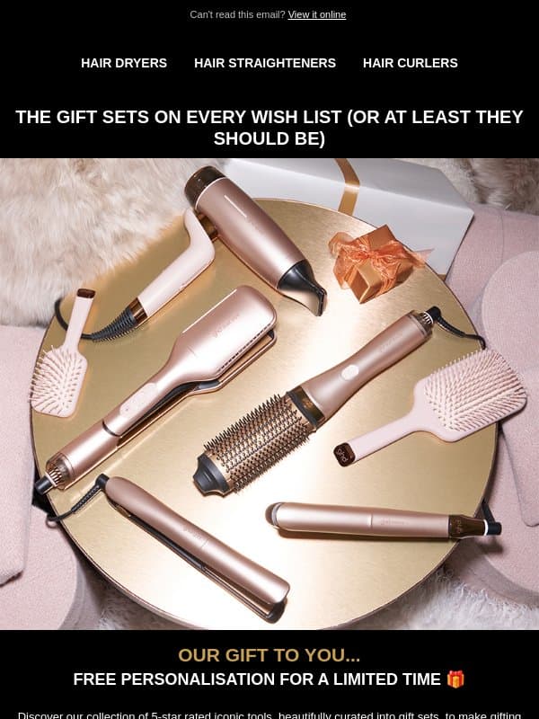 Award-winning tools now in ✨cashmere✨ beige email from GHD