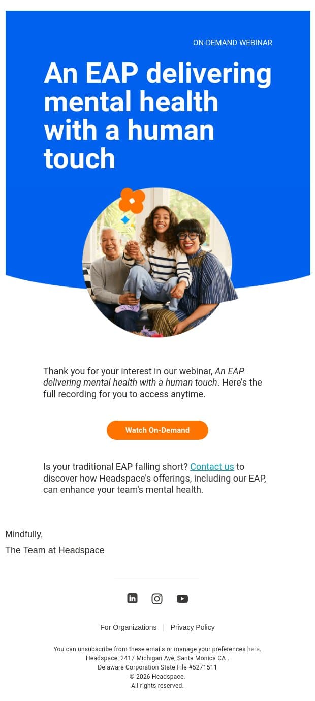 [On-Demand Webinar]: Unlock the power of our EAP email from Ginger screenshot