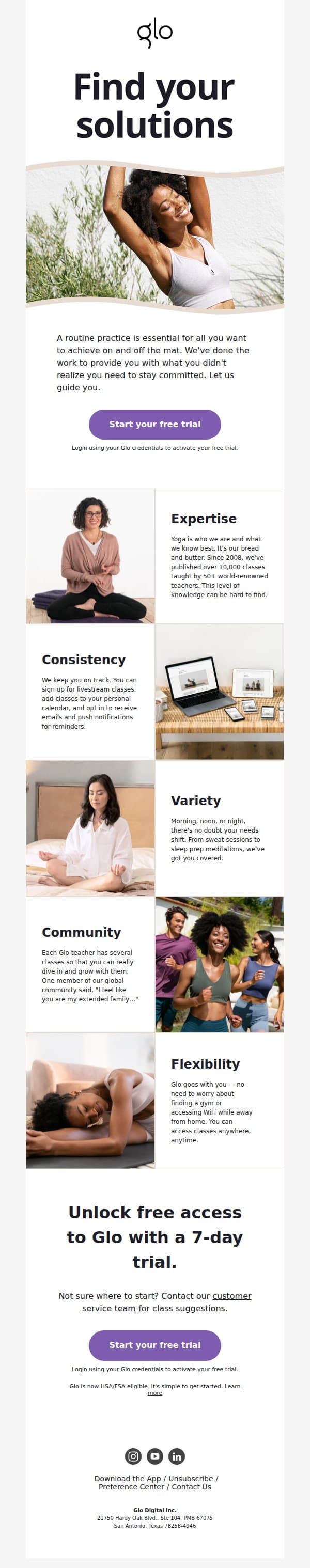 What's in it for you email from glo (BAT) screenshot