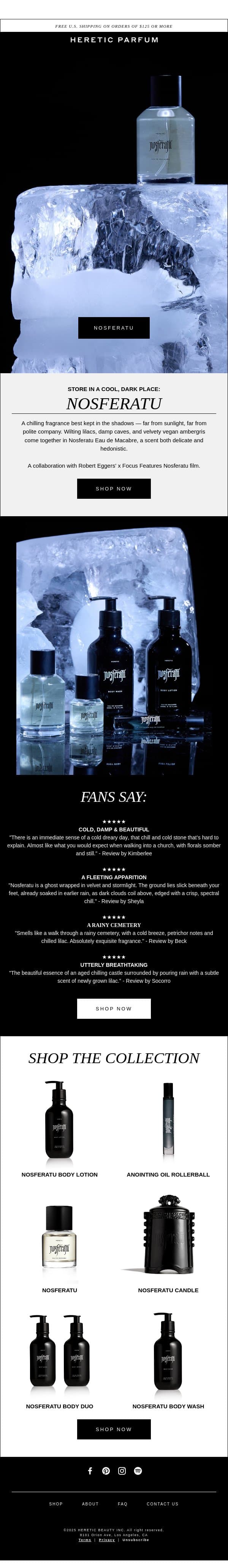 Store in a Cool, Dark Place email from Heretic screenshot