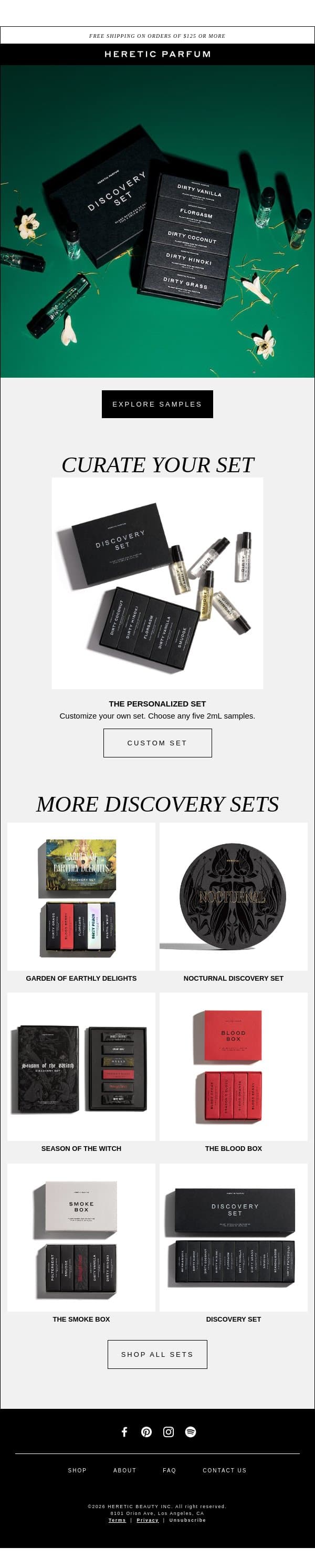 TIME FOR DISCOVERY email from Heretic screenshot