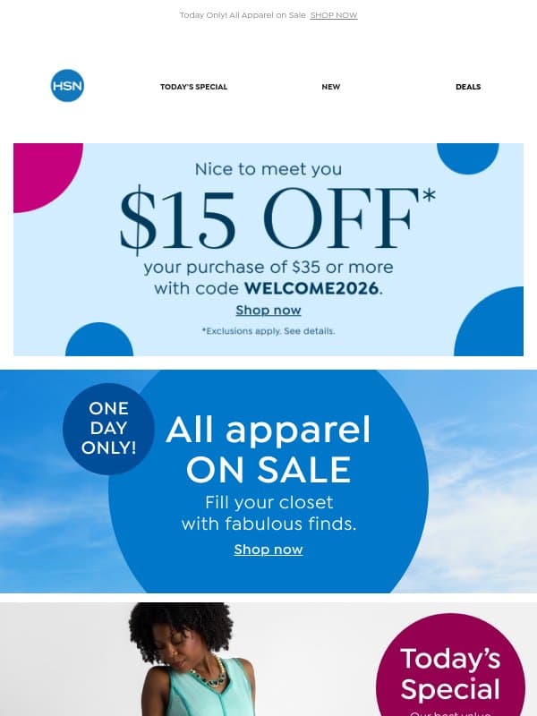 A Chic C. Wonder Deal 👖 email from HSN