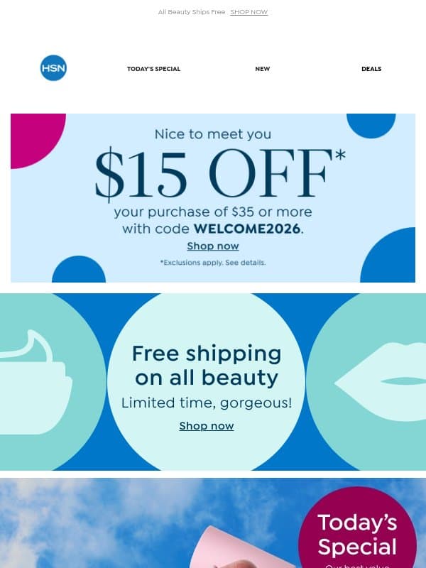 Look Flawless & Save on Doll 10 💖 email from HSN