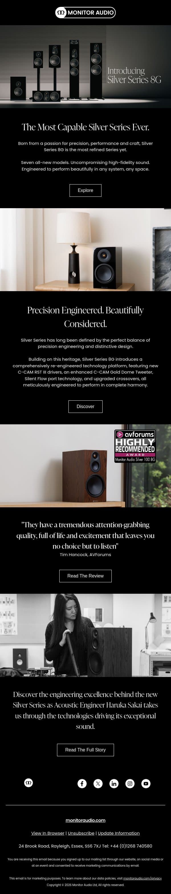 Introducing Silver Series 8G email from Hulu screenshot