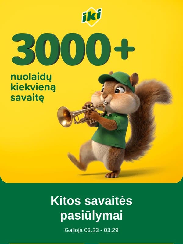 🌞 Pasiruošk Velykinei maisto fiestai! -40% nuolaidos! email from Iki