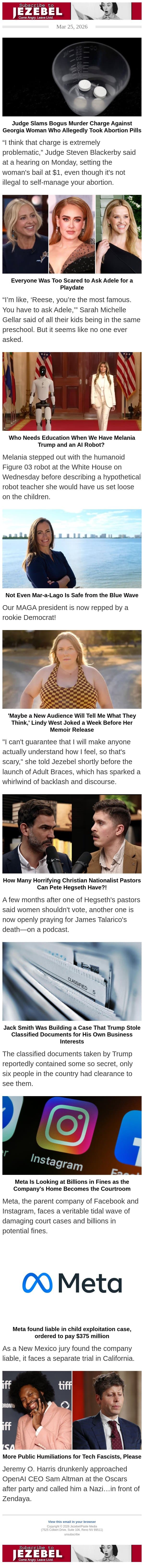 ‘Maybe a New Audience Will Tell Me What They Think,’ Lindy West Joked a Week Before Her Memoir Release email from Jezebel screenshot