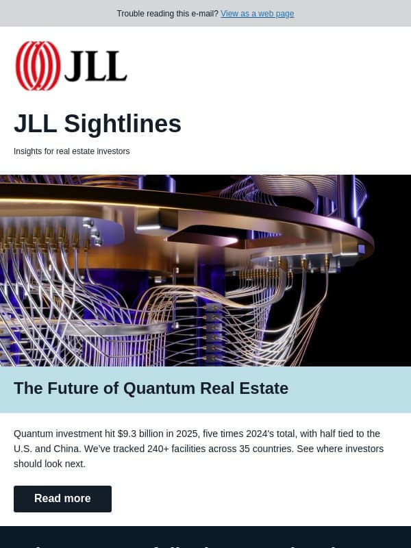 $9.3B poured into quantum in 2025 alone email from JLL