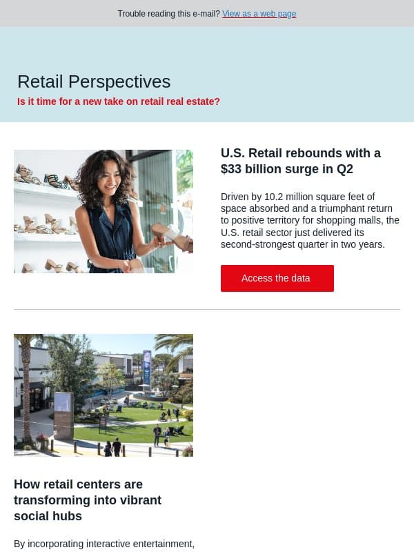 The $33B Retail rebound: Why physical stores are winning email from JLL