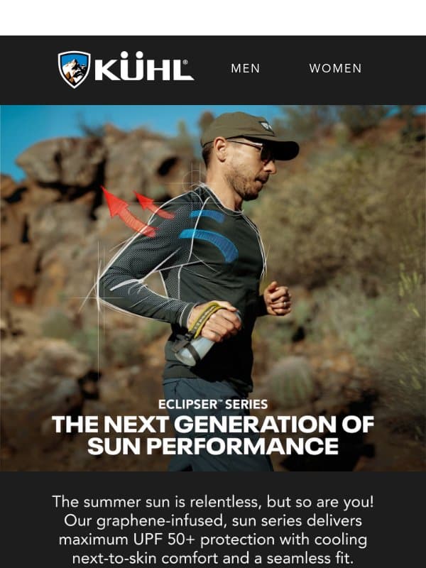 ECLIPSER™ Series email from Kühl