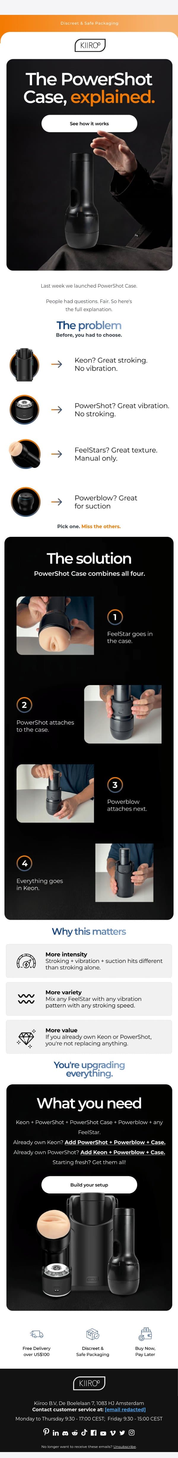 Why 4 sensations beat 1 email from Kiiroo screenshot