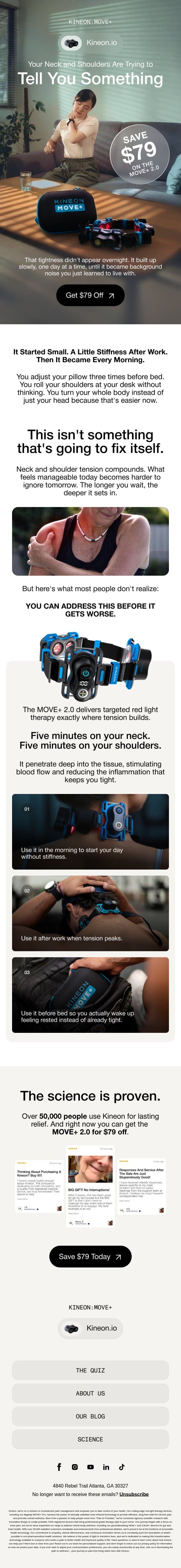 The tension you've been ignoring email from Kineon screenshot