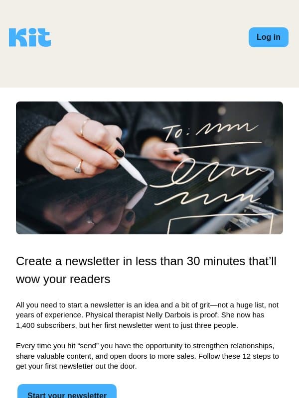 How Jay Clouse made $15,000 without a launch email from Kit