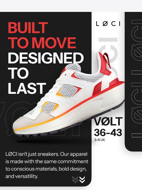 Built to Move. Designed to Last. email from LØCI