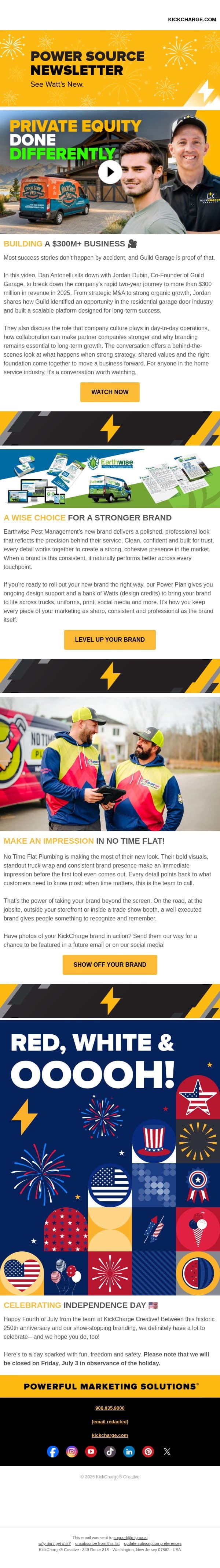 How Guild Garage Built a $300M+ Business in 2 Years 🎥 email from Levergy screenshot