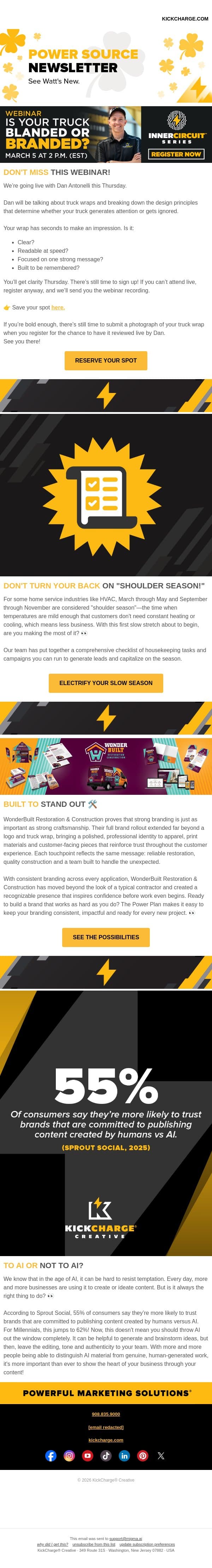 Oops! Correction: LIVE Thursday! Dan Antonelli Dives Into Truck Wrap Design email from Levergy screenshot