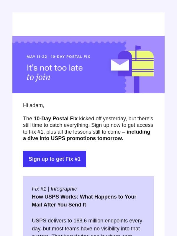 [Infographic] What you missed on Day 1… email from Lob