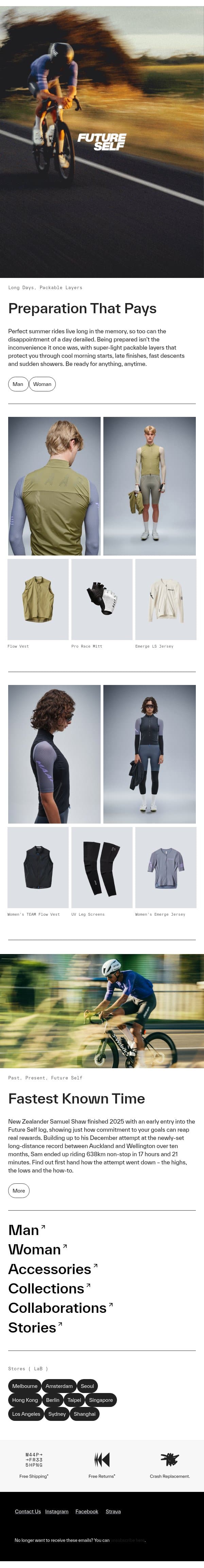 Stay the course: a masterclass in summer riding email from MAAP screenshot