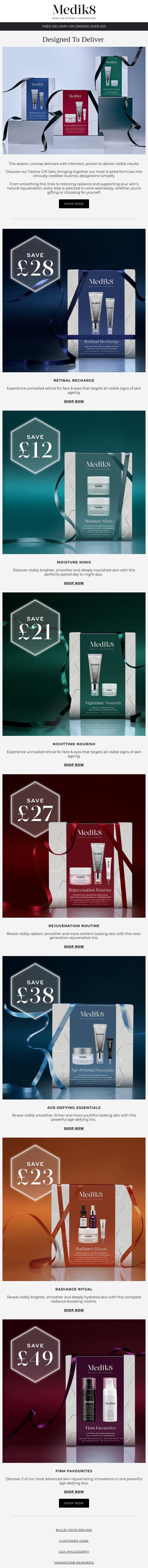 Visible Results. Wrapped. email from Medik8 screenshot