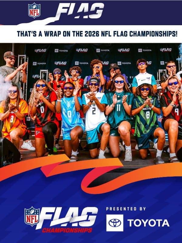 🏈 The Journey Continues Beyond the Championships email from NFL