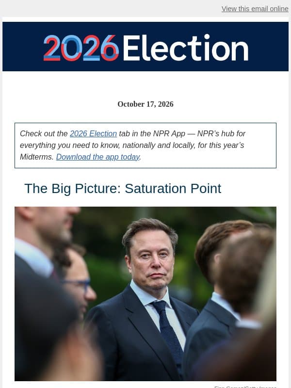 Campaign spending has gone to another stratosphere email from NPR