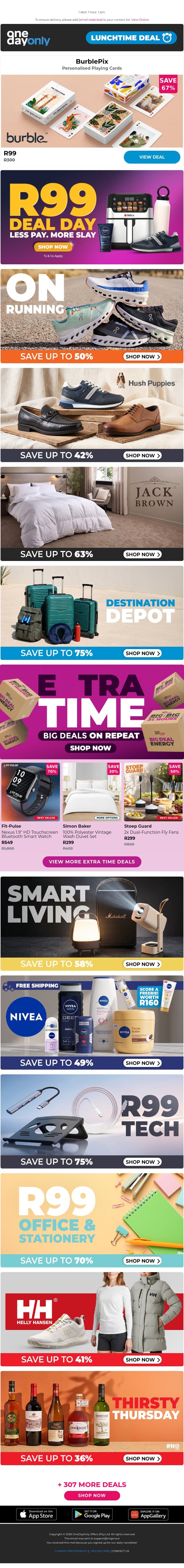 R99: The ultimate deal ♣️ email from Odo screenshot