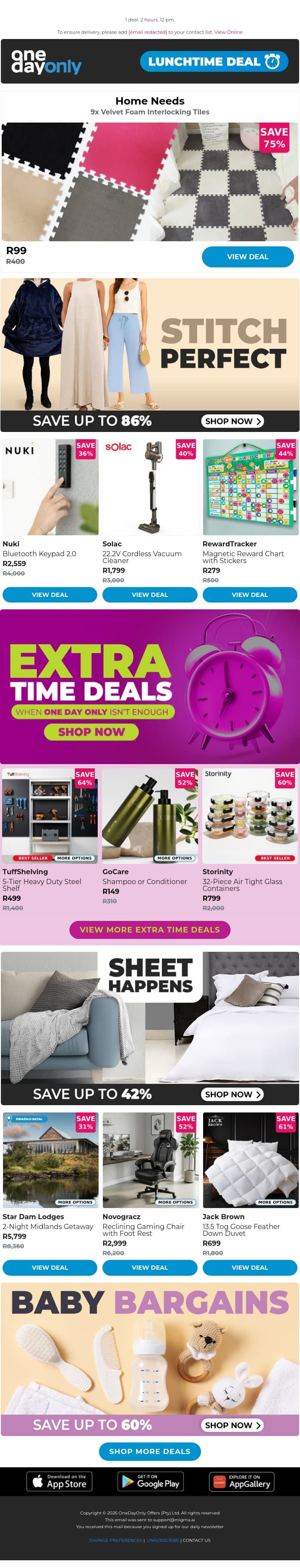 What the fluff?! R99? 🫨 email from Odo screenshot