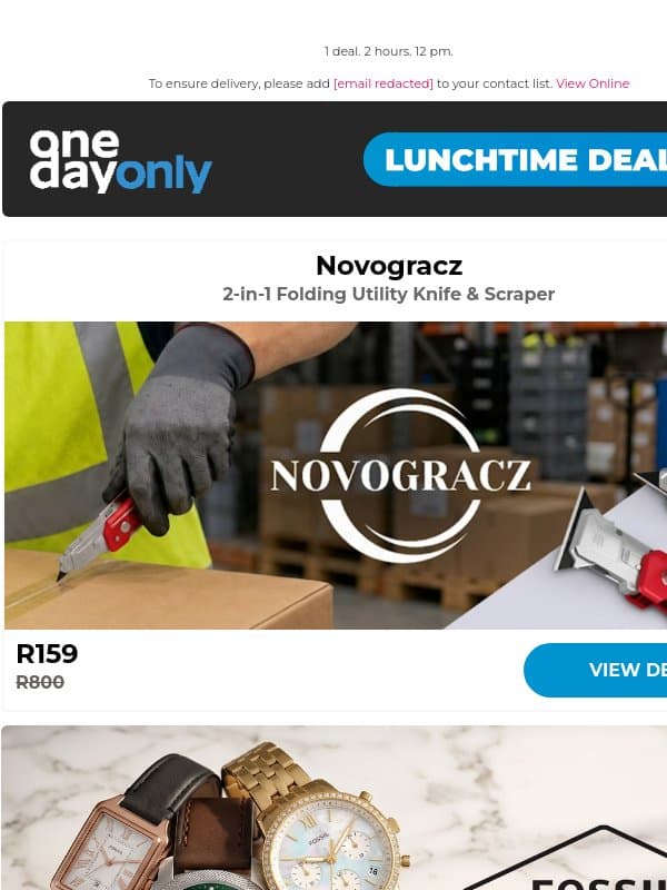 We slashed this price by 80% 😮‍💨 email from Odo