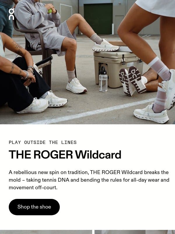 ☁️ New: THE ROGER Wildcard email from On