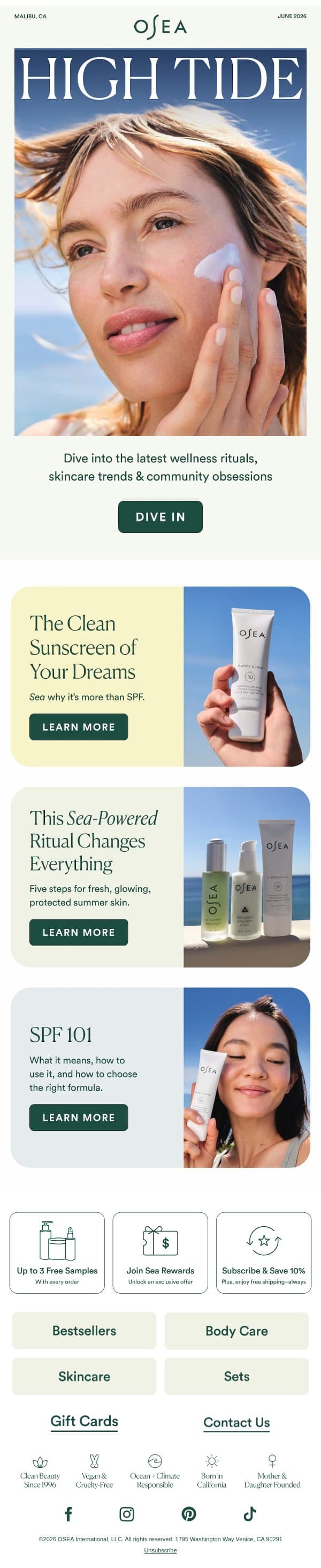 Re: Your Upcoming Trip email from OSEA screenshot