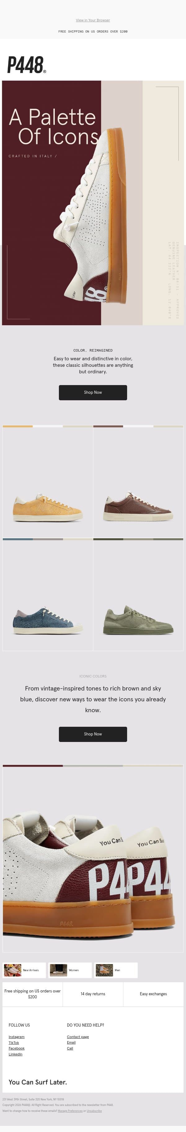 Icons In Color email from P448 screenshot