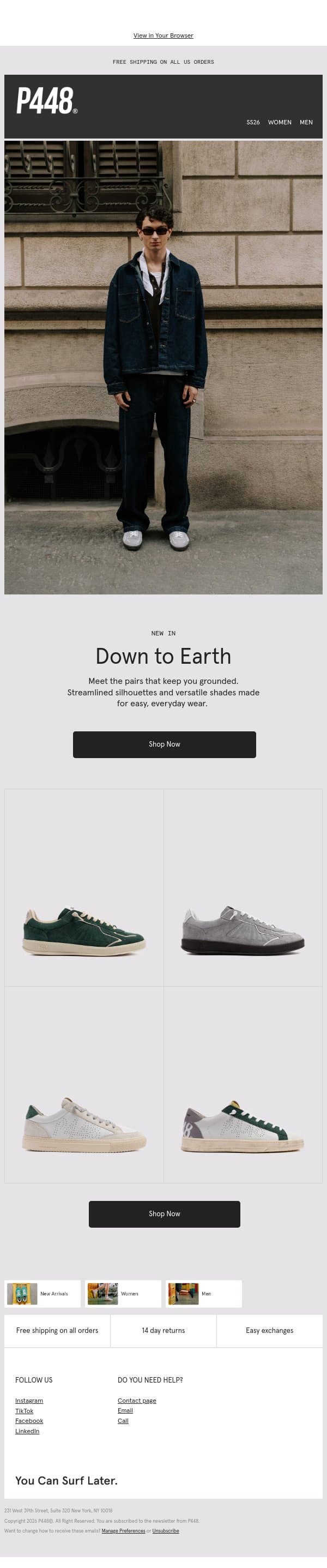 Everyday, Elevated email from P448 screenshot