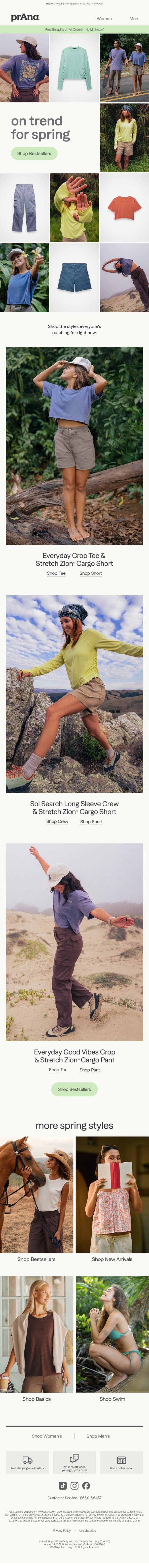 Trending Now 🔥 email from Prana screenshot
