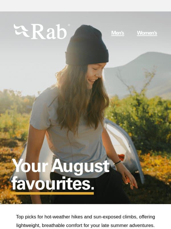 August’s most wanted. email from Rab