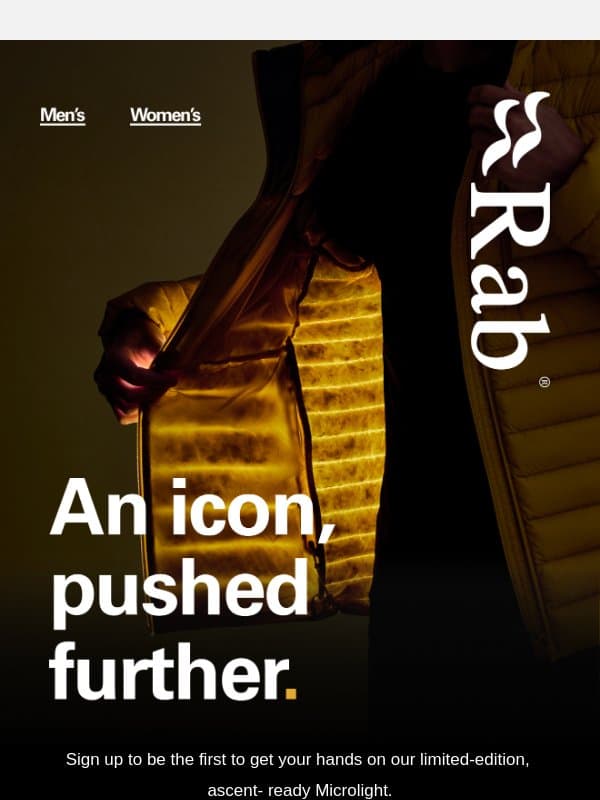 Only 1000 in existence. email from Rab