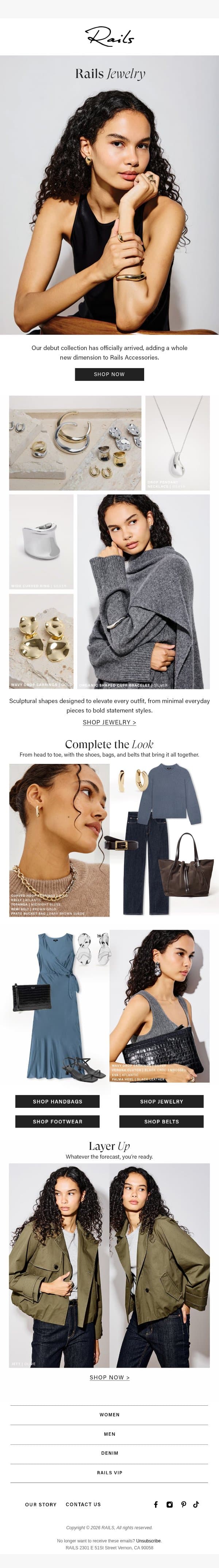 Introducing Rails Jewelry email from Rails screenshot