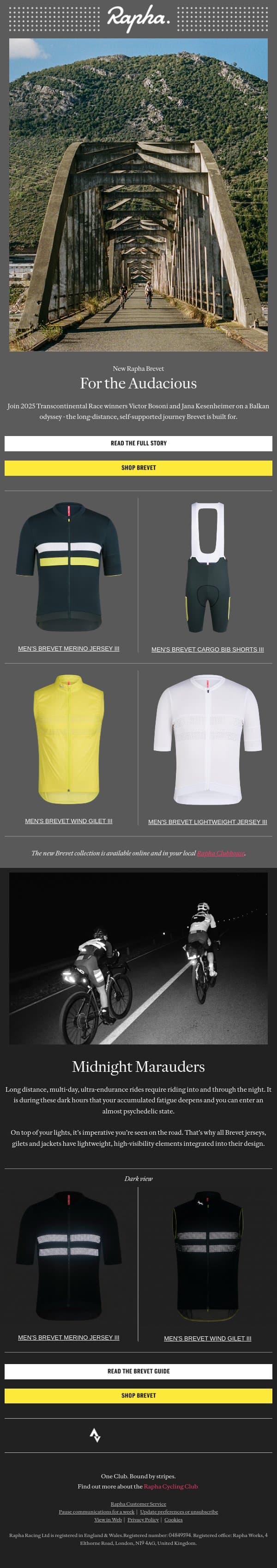 The Épreuve: An Odyssey In The Balkans email from Rapha screenshot