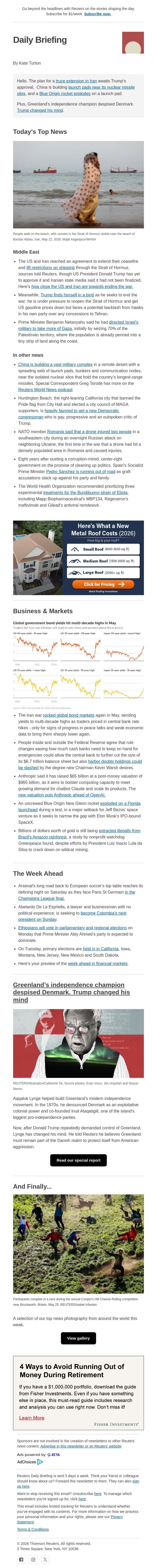 China builds launch pads near nuclear missile silos email from Reuters screenshot