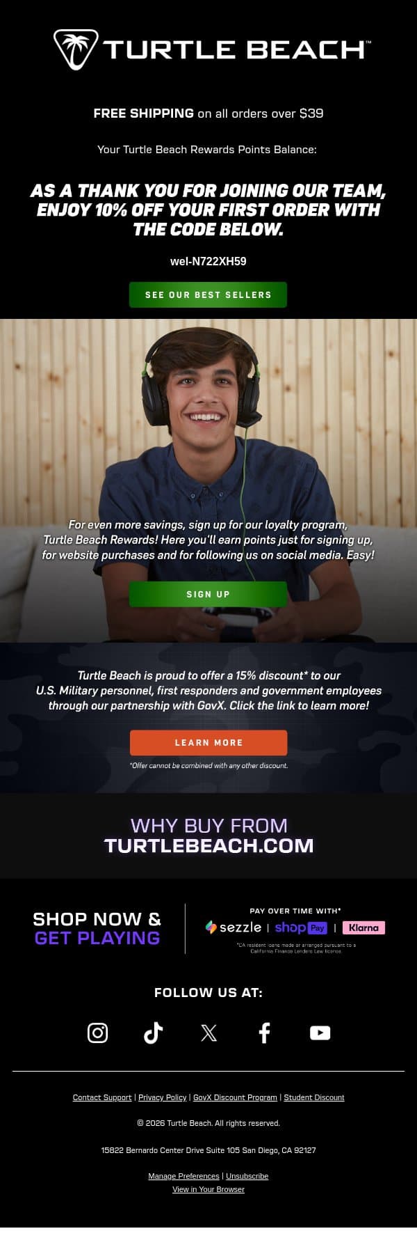 Your Turtle Beach Offer Expires Soon! email from ROCCAT screenshot