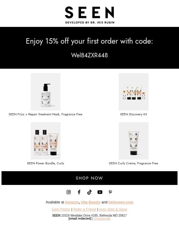 Expiring soon. email from SEEN screenshot