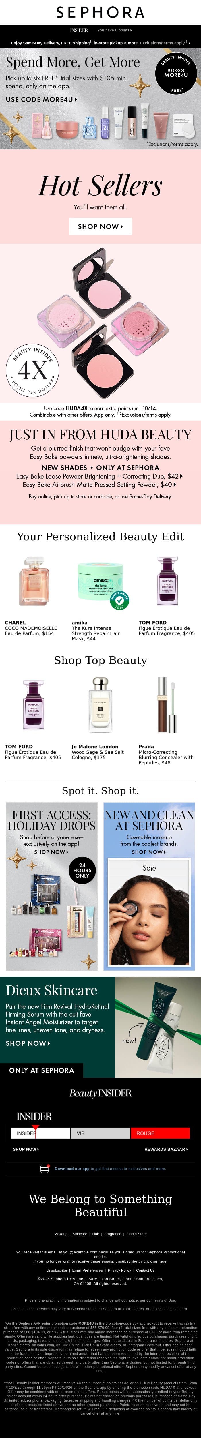 Hey, Insider...We think you'll love this. email from Sephora screenshot