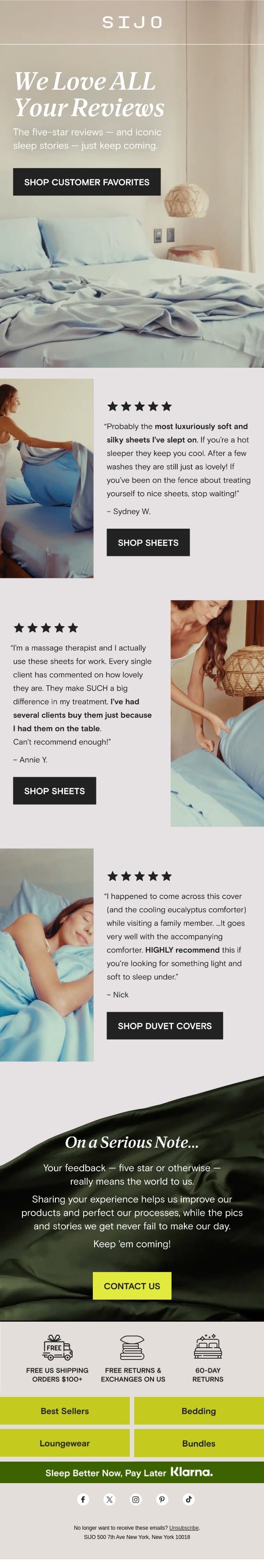 📖 NEW sleep stories just dropped email from Sijo screenshot