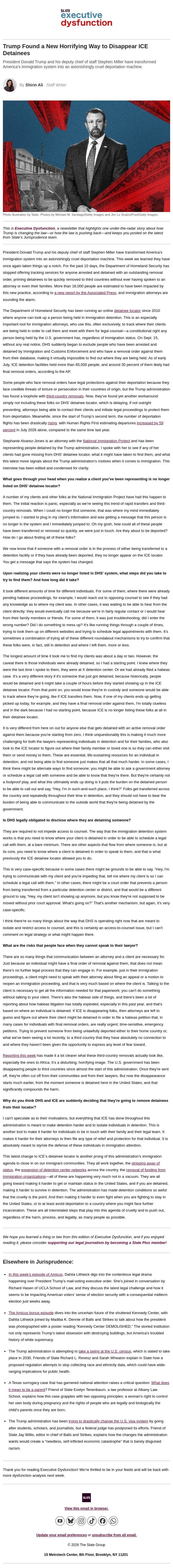 Trump just took ICE cruelty to a new level email from Slate screenshot
