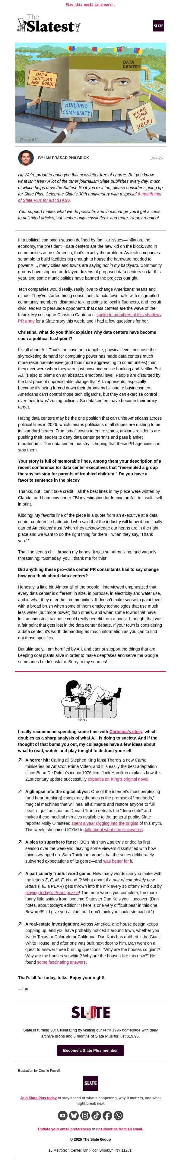 The strange new industry giving voice to America’s most hated innovation email from Slate screenshot