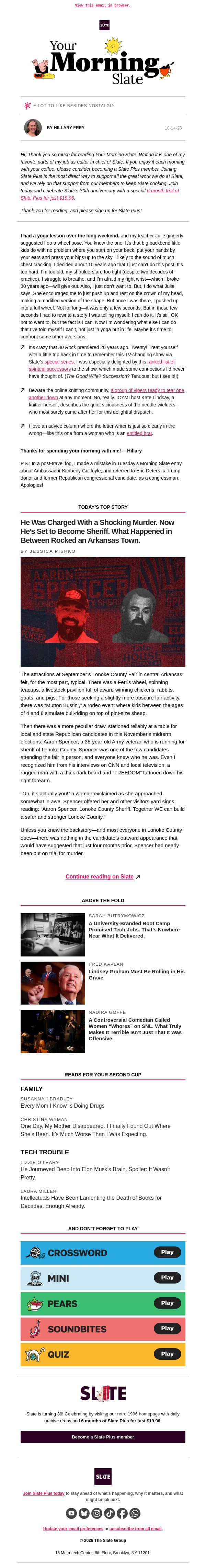 Meet the women knitting sweaters and destroying lives online email from Slate screenshot